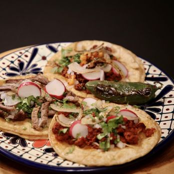 Mario’s Kitchen - three tacos on a plate - Food Trucks Near Me - Austin, Texas Mario’s Kitchen - three tacos on a plate - Food Trucks Near Me - Austin, Texas