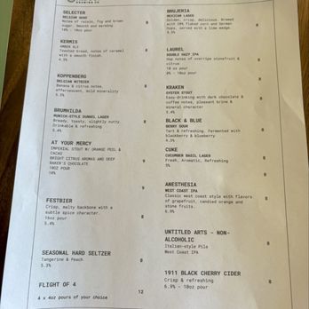 Runabout Brewing - The Beer listing (November 2025) - Brewpubs Near Me - Orlando, Florida