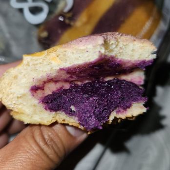 85°C Bakery Cafe-Cerritos - This Ube bread has been on their new item menu for a little bit now. It's a must to add to your box of goodies. Be careful, it is 530cal. - Bakeries Near Me - Cerritos, California 85°C Bakery Cafe-Cerritos - This Ube bread has been on their new item menu for a little bit now. It's a must to add to your box of goodies. Be careful, it is 530cal. - Bakeries Near Me - Cerritos, California