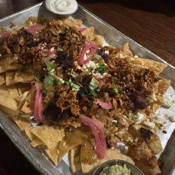 Truxton's American Bistro - Al Pastor Nachos - New American Near Me - Los Angeles, California Truxton's American Bistro - Al Pastor Nachos - New American Near Me - Los Angeles, California