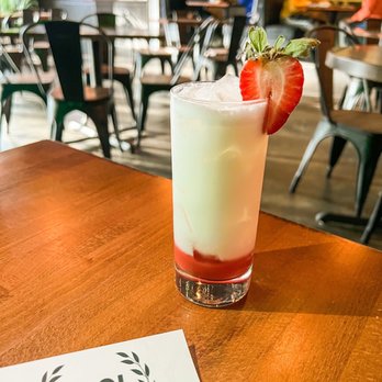 Vici Ristobar - Strawberry soda - Bars Near Me - Durham, North Carolina