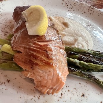 Clear Sky Cafe - Cedar Plank Salmon - New American Near Me - Clearwater, Florida