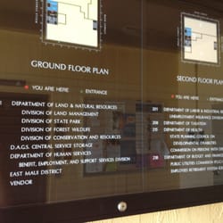 State Office Building - First & second floor directory - VN