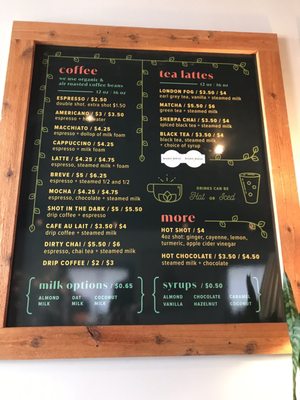 Menu photo 3 A Daily Dose Crested Butte, CO