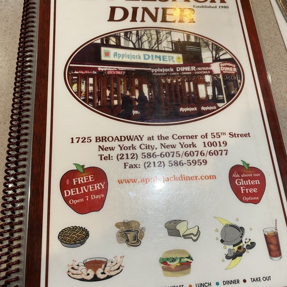 Applejack Diner - menu - Diners Near Me - New York, New York Applejack Diner - menu - Diners Near Me - New York, New York