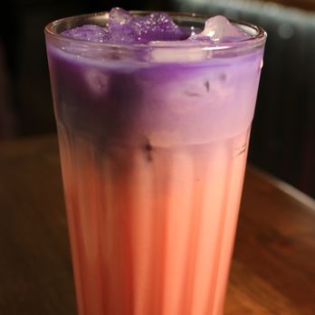 Chicken & Co - Butterfly pea milk - Thai Near Me - Cambridge, Massachusetts