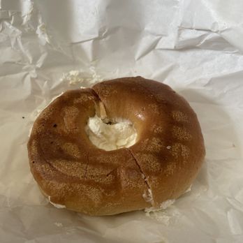 Bagels on Fire - Plain bagel with cream cheese - Bagels Near Me - Toronto, Ontario Bagels on Fire - Plain bagel with cream cheese - Bagels Near Me - Toronto, Ontario