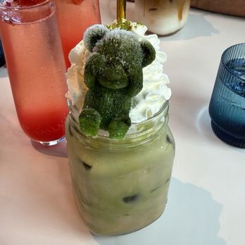 The Royale - Matcha latte! So cute - Breakfast & Brunch Near Me - Pleasant Hill, California