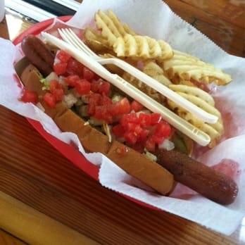 Dune Dog Cafe - Foot Long Chicago Dog - American Near Me - Jupiter, Florida Dune Dog Cafe - Foot Long Chicago Dog - American Near Me - Jupiter, Florida