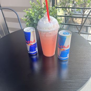 Ana’s Cafe - Italian soda with energy  Pick any flavor - Coffee & Tea Near Me - Seattle, Washington