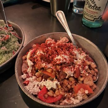 Work & Class - Elote hash - New American Near Me - Denver, Colorado Work & Class - Elote hash - New American Near Me - Denver, Colorado