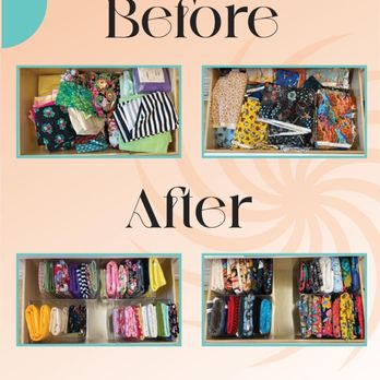 Organized By Deanna - Fabric in drawers - Home Organization Near Me Organized By Deanna - Fabric in drawers - Home Organization Near Me