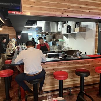 Dumplings Mi Amor - Bar seating and kitchen - Dim Sum Near Me - Miami, Florida