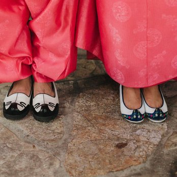 Kuak's Hanbok - Shoes to complete the look. - Women's Clothing Near Me - Fullerton, California