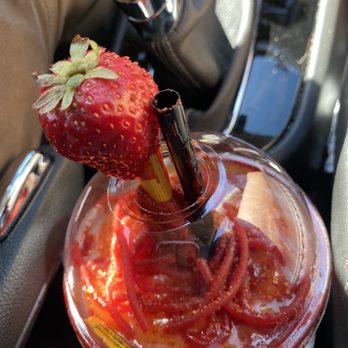 Frutamania - Mangonada fresa - Juice Bars & Smoothies Near Me - Beaverton, Oregon