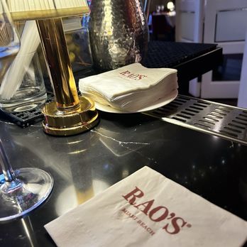 Rao's Miami Beach - Italian Near Me - Miami Beach, Florida