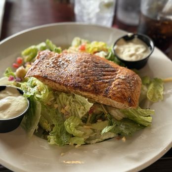 Ford's Garage ChampionsGate - Chop Shop Salad with salmon - Bars Near Me - Davenport, Florida Ford's Garage ChampionsGate - Chop Shop Salad with salmon - Bars Near Me - Davenport, Florida