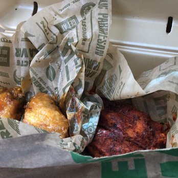 Wingstop - Cajun and Mango Habanero  (all Flats) - Chicken Wings Near Me - Deerfield Beach, Florida