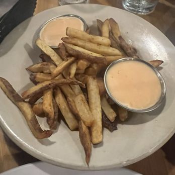 Coast Bar & Grill - French Fries with Sriracha Aioli - Seafood Near Me - Charleston, South Carolina Coast Bar & Grill - French Fries with Sriracha Aioli - Seafood Near Me - Charleston, South Carolina