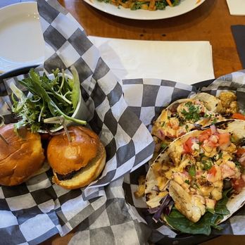The Westporter - Portobello Mushroom Sliders and Chipotle Cauliflower Tacos - New American Near Me - Westport, Massachusetts The Westporter - Portobello Mushroom Sliders and Chipotle Cauliflower Tacos - New American Near Me - Westport, Massachusetts