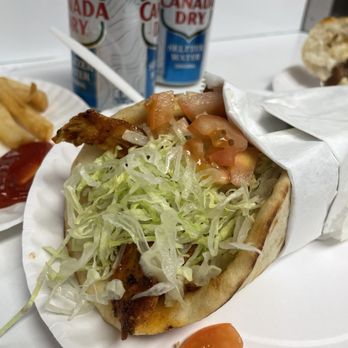 White Rose Hamburgers - Chicken Gyro Sandwich - Burgers Near Me - Highland Park, New Jersey