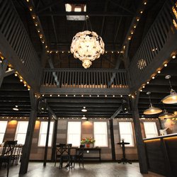 Roxbury Barn and Estate - Two event floors inside the 1851 carriage barn at The Roxbury Barn and Estate.