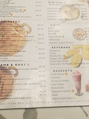 Menu photo 3 Tikka House Indian Eatery Lakeway, TX
