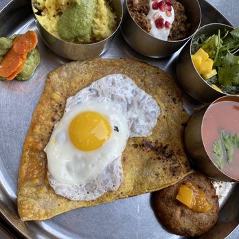 Pondicheri - Breakfast Thali - Indian Near Me - Houston, Texas Pondicheri - Breakfast Thali - Indian Near Me - Houston, Texas