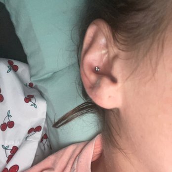 Honolulu Piercing Company - Conch (non real gold just stainless) - Piercing Near Me - Honolulu, Hawaii Honolulu Piercing Company - Conch (non real gold just stainless) - Piercing Near Me - Honolulu, Hawaii