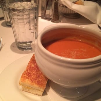 Lindey's - Sweet and smokey tomato soup with a mini grilled cheese - New American Near Me - Columbus, Ohio Lindey's - Sweet and smokey tomato soup with a mini grilled cheese - New American Near Me - Columbus, Ohio