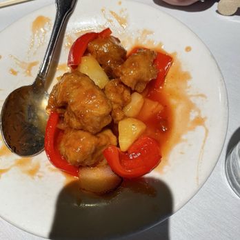 Uncle Yu's At the Vineyard - Sweet and Sour Pork! Outstanding peppers! Sauce absolutely perfect in taste, not to sweet but perfect on the taster - Chinese Near Me - Livermore, California Uncle Yu's At the Vineyard - Sweet and Sour Pork! Outstanding peppers! Sauce absolutely perfect in taste, not to sweet but perfect on the taster - Chinese Near Me - Livermore, California