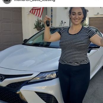Monarch Auto Leasing - Yayy! Got my new Camry XSE from Ruben @ Monarch Auto Leasing. Check him out! - Car Brokers Near Me - San Dimas, California