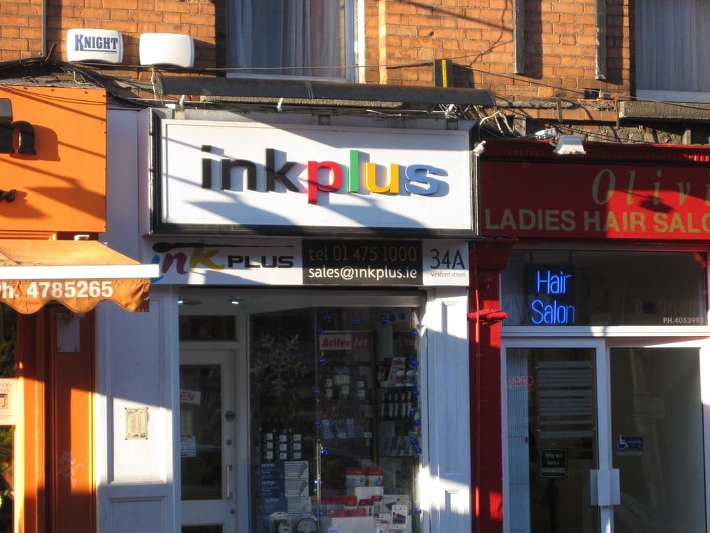INK PLUS Updated September 2024 34a Wexford Street, Dublin