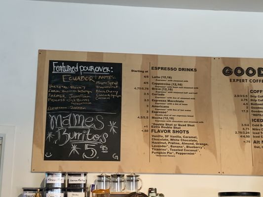 Menu photo 2 Goodman Coffee Roasters Chattanooga, TN