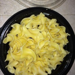 I order a small buttered noodles and get a large plain egg noodle bowl. What in the hell am I supposed to do with this??!! I order a small buttered noodles and get a large plain egg noodle bowl. What in the hell am I supposed to do with this??!!