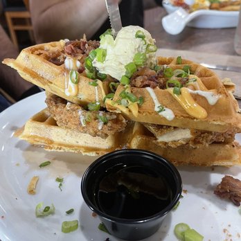 Huckleberry’s - Chicken and waffles STACK - Breakfast & Brunch Near Me - Concord, California Huckleberry’s - Chicken and waffles STACK - Breakfast & Brunch Near Me - Concord, California