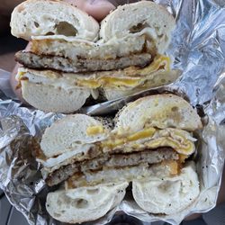 Bageleddi's - Sausage Egg & Cheese