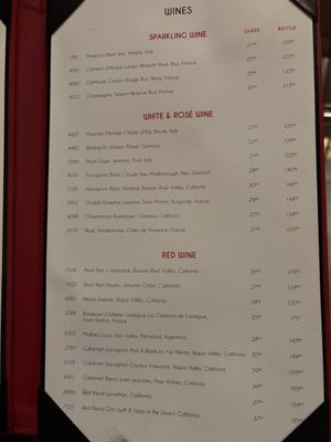 Menu photo 5 Gordon Ramsay Steak Las Vegas, NV