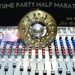 Costume Party Run Half Marathon and 5K - 2014 medal