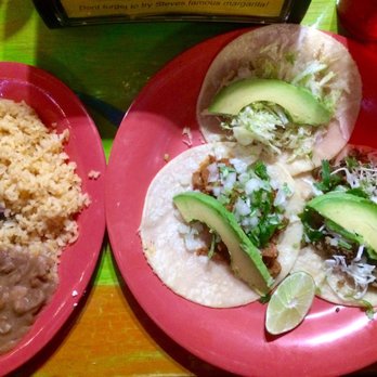Don Juan On The Square - Original Mexican tacos, chicken, pork, steak and a side of beans and rice - Mexican Near Me - Tyler, Texas