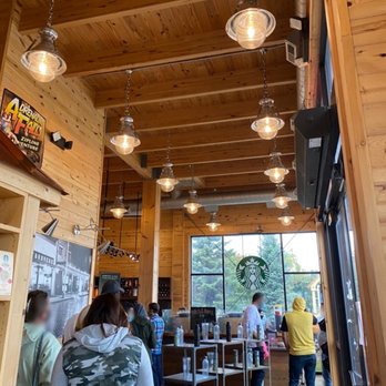 Starbucks - Main lobby with a retail area attached - Coffee & Tea Near Me - Mackinaw City, Michigan Starbucks - Main lobby with a retail area attached - Coffee & Tea Near Me - Mackinaw City, Michigan