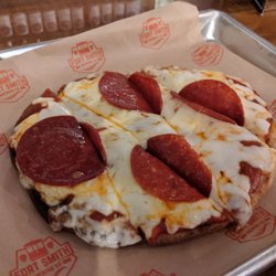 Yummy pizza.