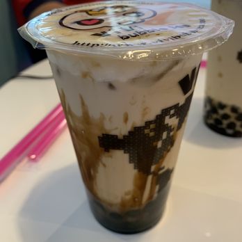 ViVi Bubble Tea - Flaming Brown Sugar Milk Tea w/ Boba - Bubble Tea Near Me - Fairfax, Virginia ViVi Bubble Tea - Flaming Brown Sugar Milk Tea w/ Boba - Bubble Tea Near Me - Fairfax, Virginia