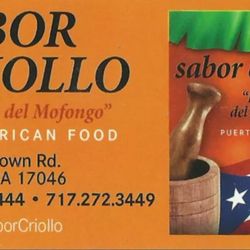 Sabor Criollo "La Casa Del Mofongo" - Sabor Criollo "La Casa Del Mofongo" - Menu changes daily and is posted on their Facebook page