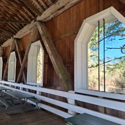 Ritner Creek Covered Bridge - Inside bridge