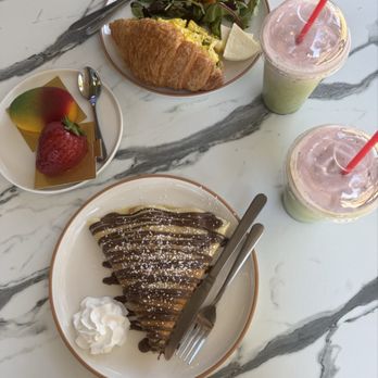 La Cafe - Nutella crepe, strawberry matcha, croissant sandwich - Coffee & Tea Near Me - San Antonio, Texas La Cafe - Nutella crepe, strawberry matcha, croissant sandwich - Coffee & Tea Near Me - San Antonio, Texas