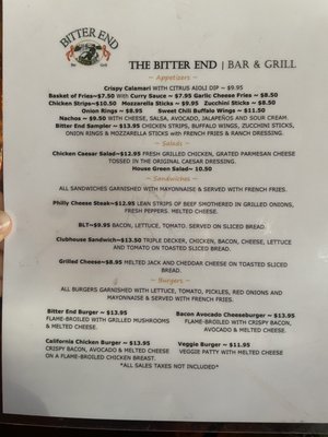 The Bitter End by null