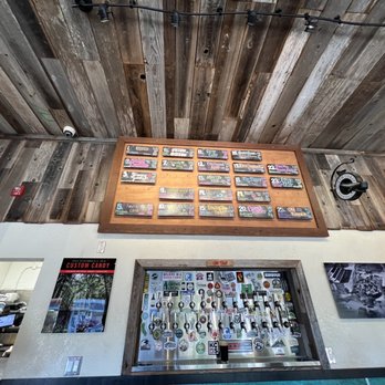 Aptos St BBQ - Beer menu and station - Barbeque Near Me - Aptos, California