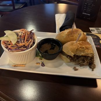 Beyond Golf Bar + Kitchen - Prime rib special with house slaw! Absolutely delicious - Sports Bars Near Me - La Vista, Nebraska