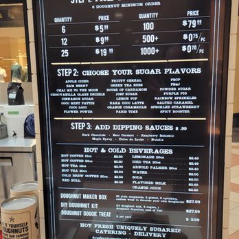 Doughnuttery - Menu as of 9/4/2021 - Donuts Near Me - Wauwatosa, Wisconsin